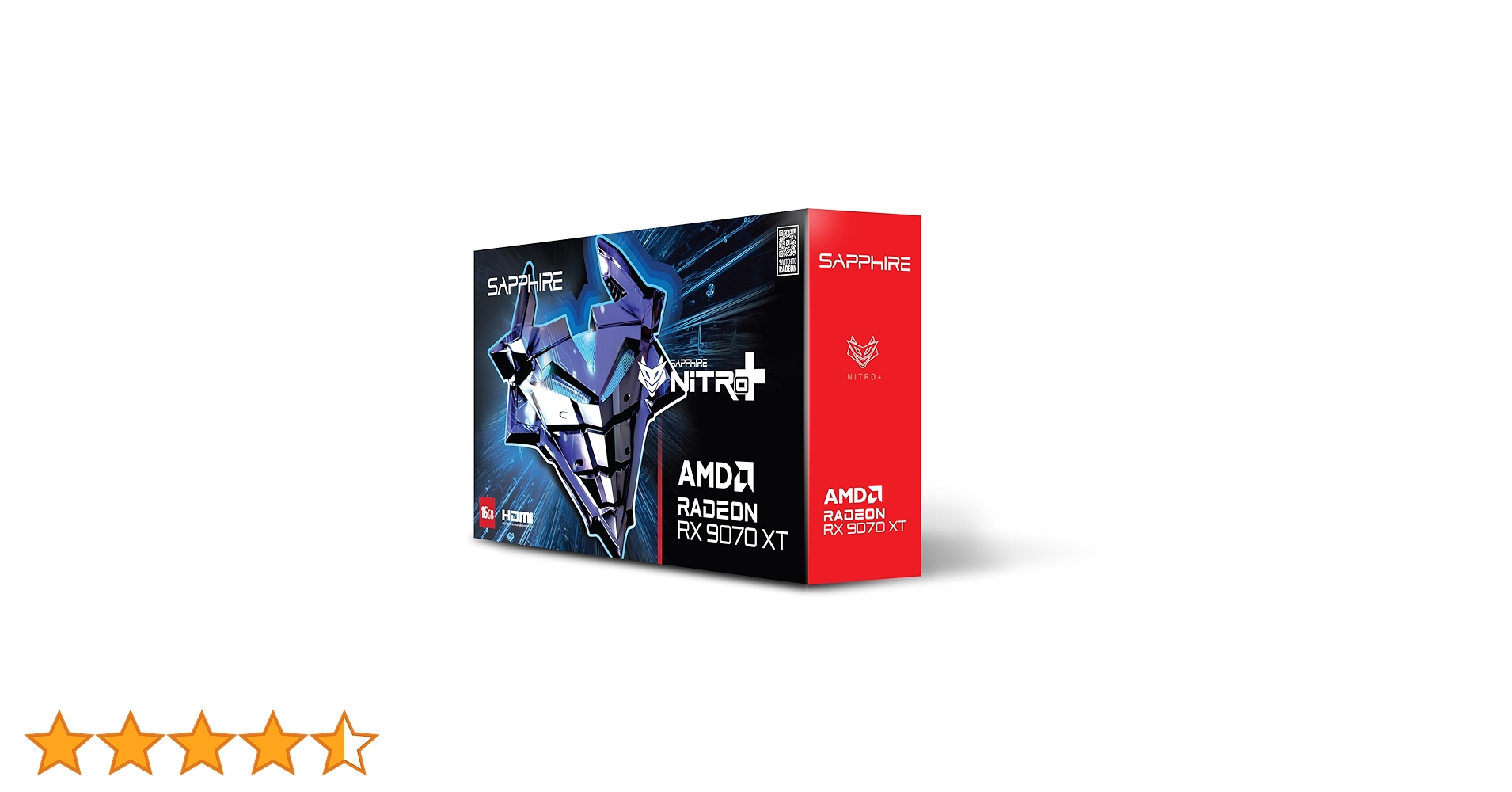 グラフィックボード・グラボ・ビデオカード Sapphire Nitro+ RX 9070 16GB SAPPHIRE NITRO+ Radeon RX 9070 GAMING OC 16GB GDDR6